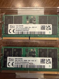 DDR5 5600MT SODIMM 32 GB KiT  SK Hynix