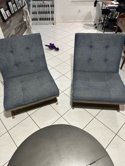 Navy Blue Accent Chairs