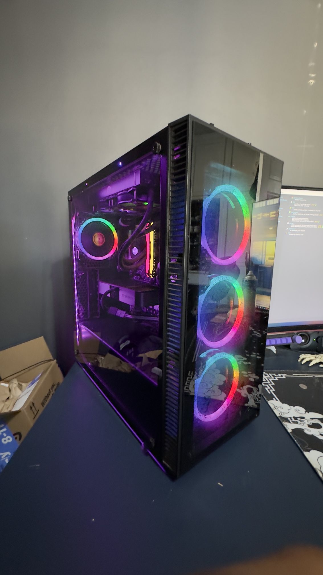 Gaming PC – RTX 3070 / i7-10700K / 16GB RGB / 500GB SSD / Liquid Cooled