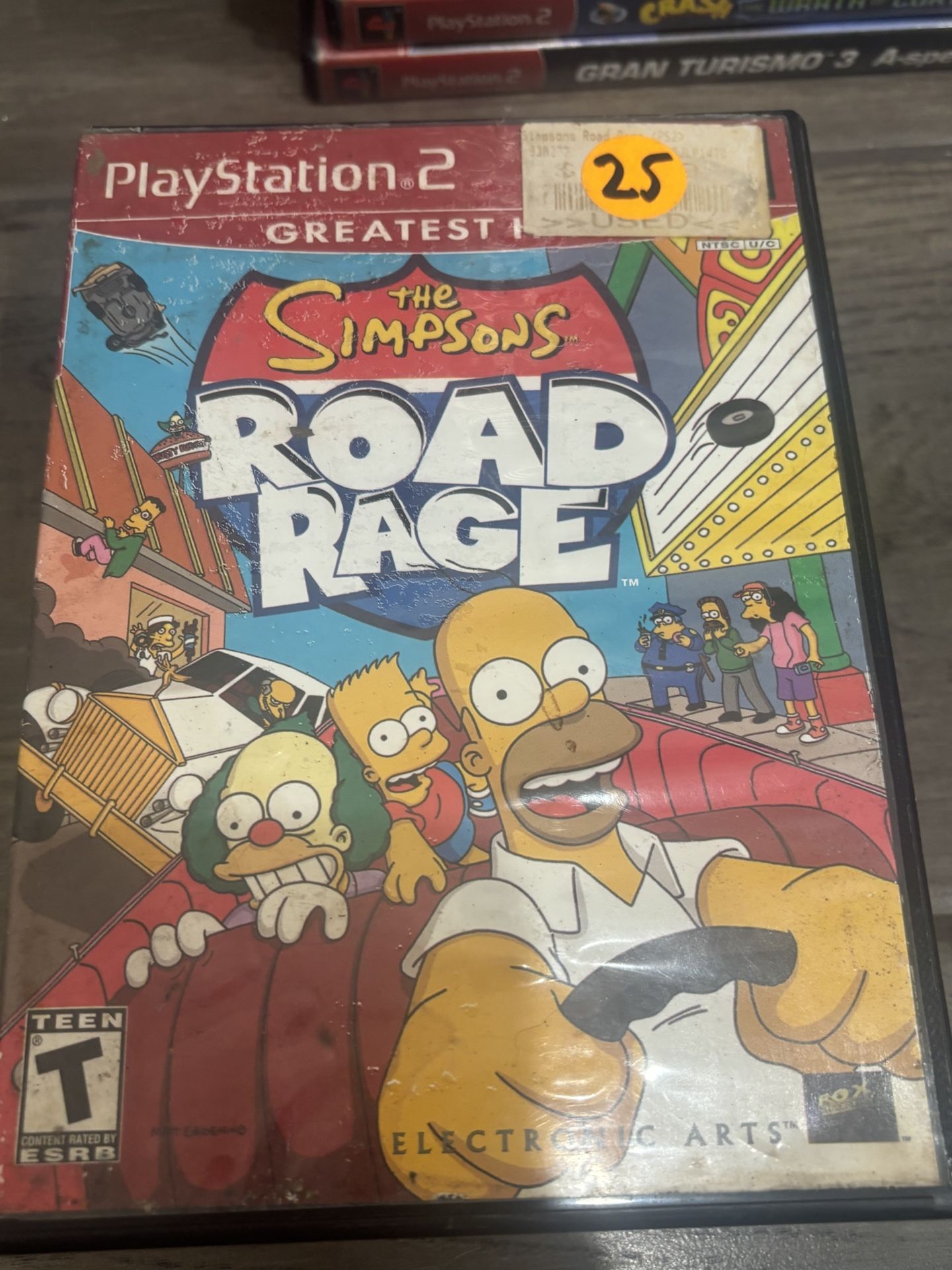 Simpsons Road Rage Ps2