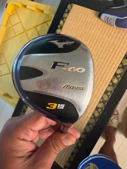Mizuno F60 3/15 degree fairway wood