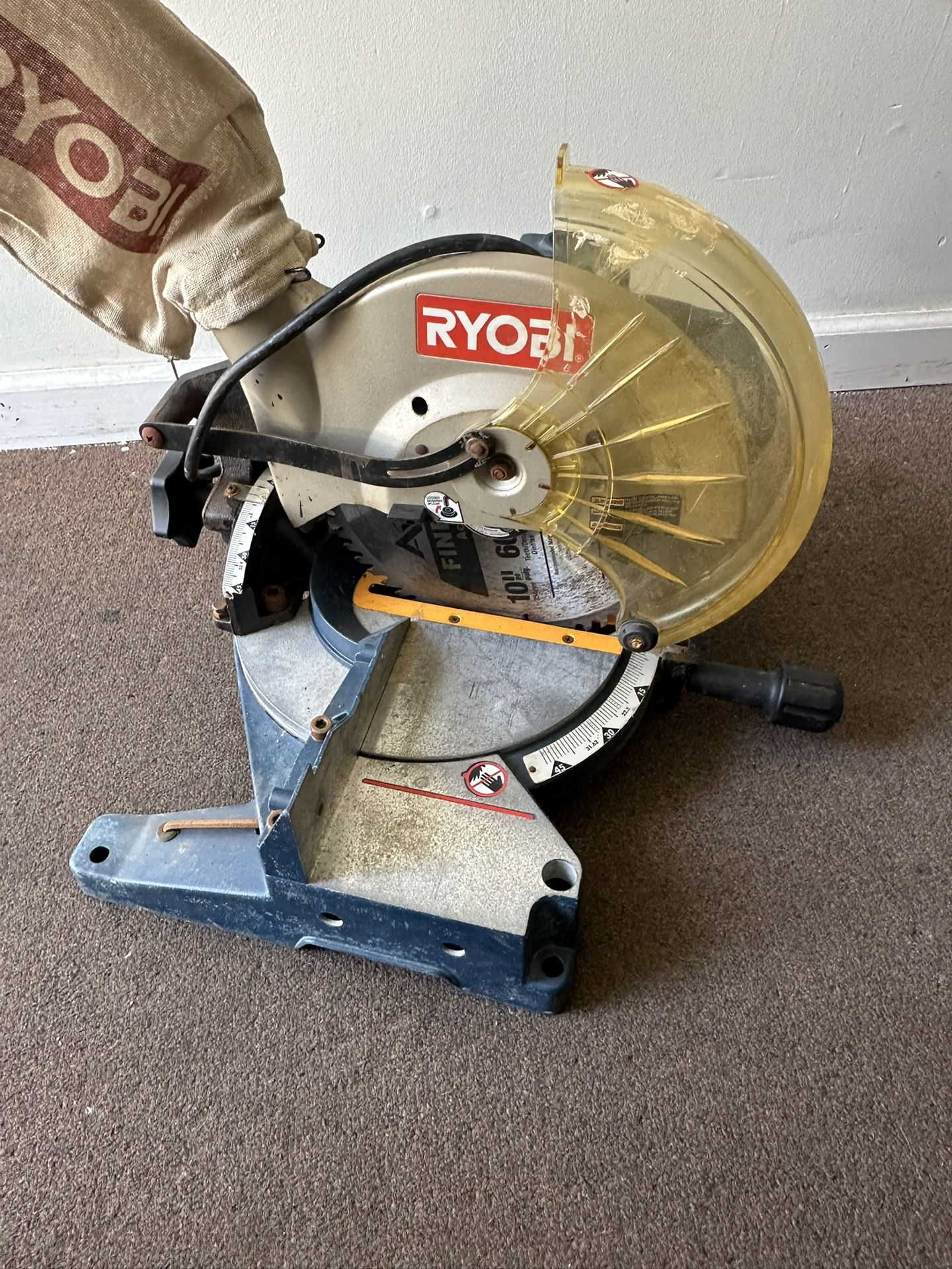 ryobi miter saw 10 inch