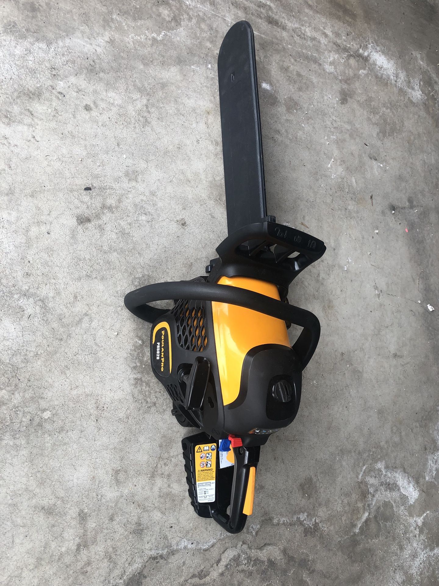 Poulan Pro PR5020 20 in. 50cc 2-Cycle Gas Chainsaw