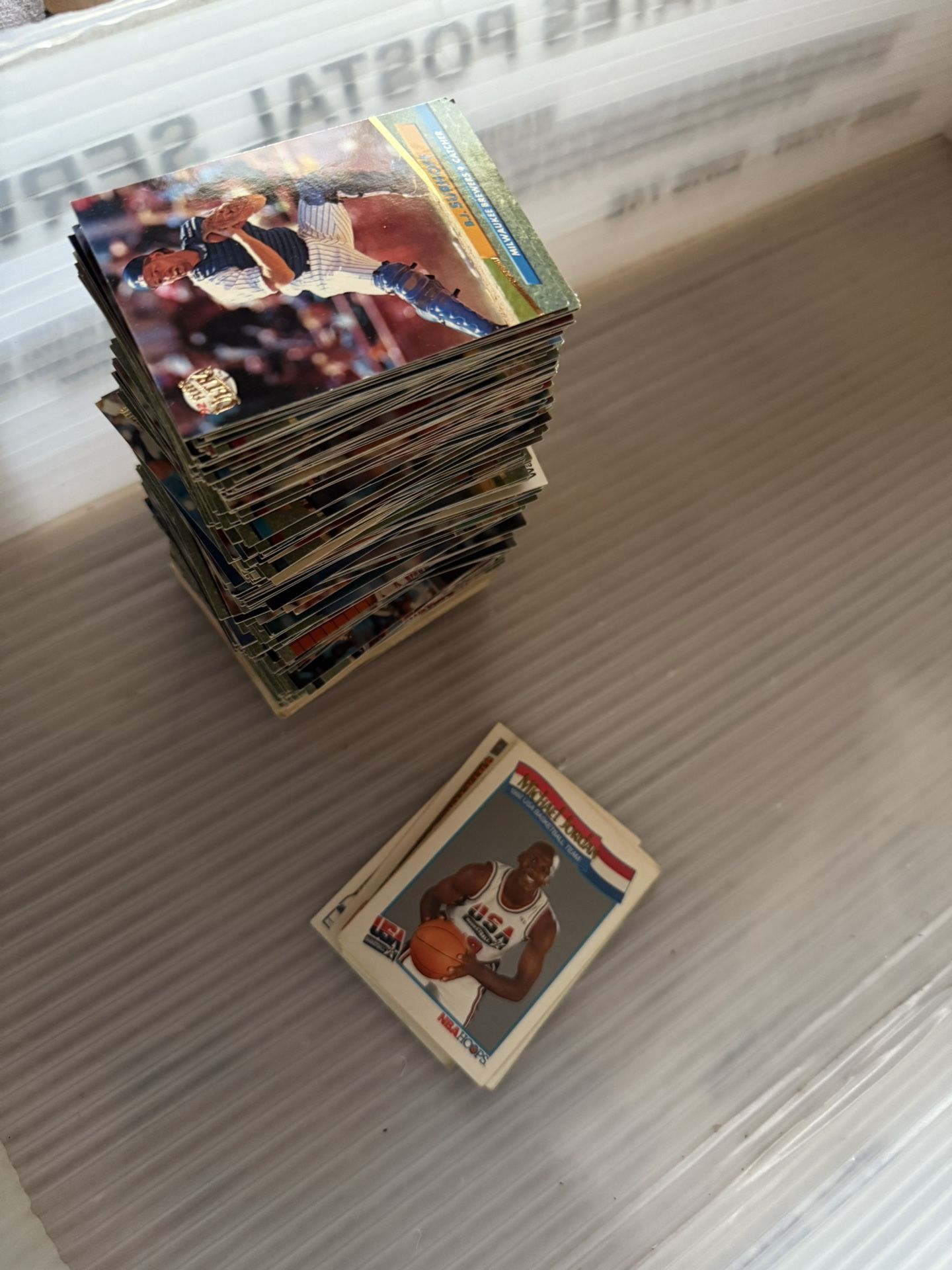 Random Trading Cards (92 fleer, NBA hoops, and more)