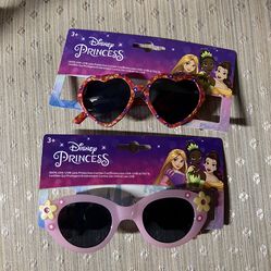 Two princess kids sunglasses new
