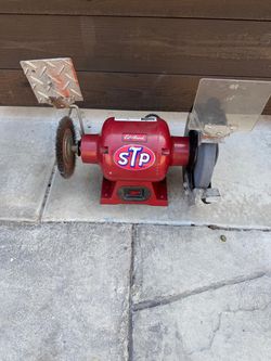 Northern industrial 8” bench grinder commercial asking $90
