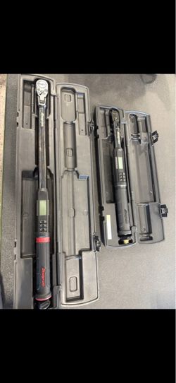 Snap-On Torque wrenches 1/2dr and 3/8dr, torque angles