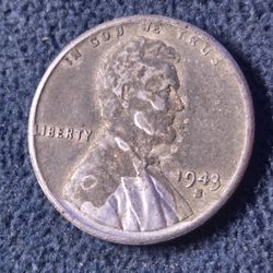1943  (S) Steel Penny