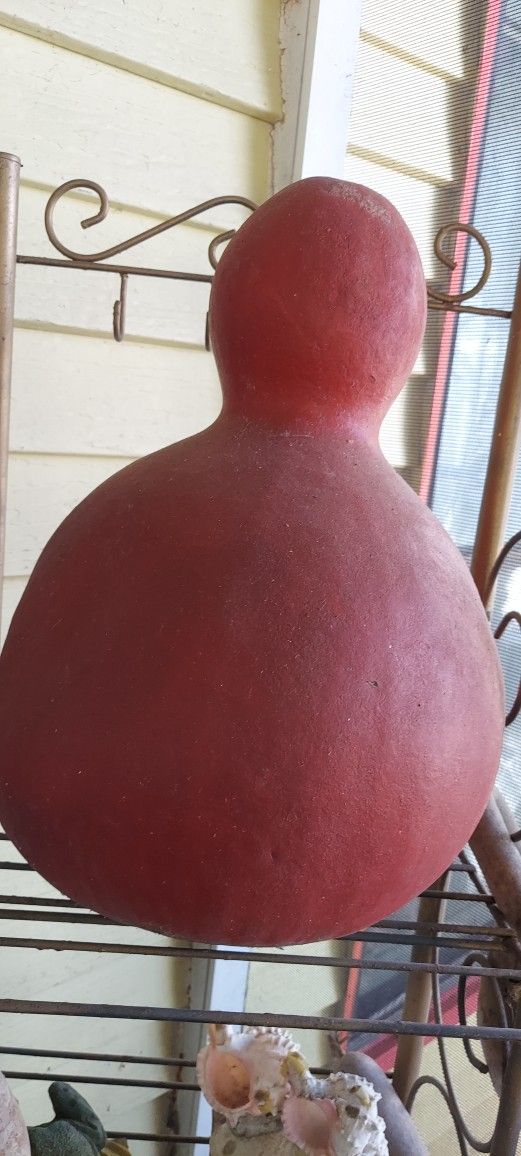 Very Large Red Gourd.