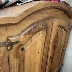 Antique Solid Wood Armoir