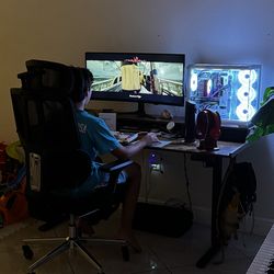 34 inch 4K 144hz Suevery Curved Gaming Monitor