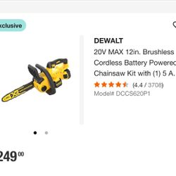 Dewalt Chain Saw