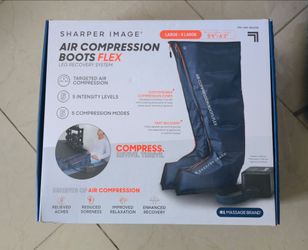 Sharper Image Air Compression Boots Flex Leg Recovery System