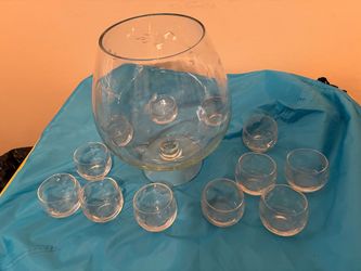 Princess House cocktail Set 13 Pieces