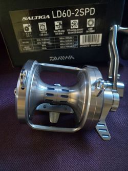 Daiwa Saltiga 60 2 speed.