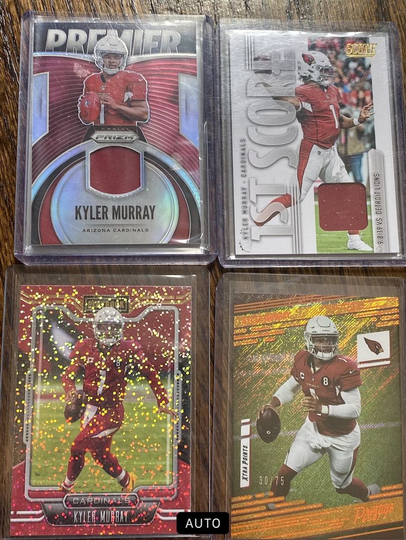 Kyler Murray (lot of 4)