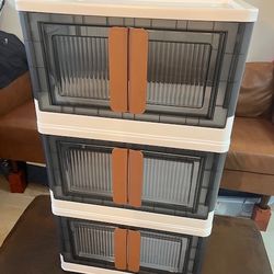 Closet Organizers and Storage - (With Wheels & Lids)