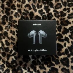Galaxy Buds 3 Pro with charging case