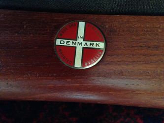 Danish modern flip top table