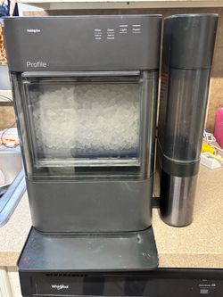 GE Profile Opal Nugget Ice Maker with Side Water Tank – Black