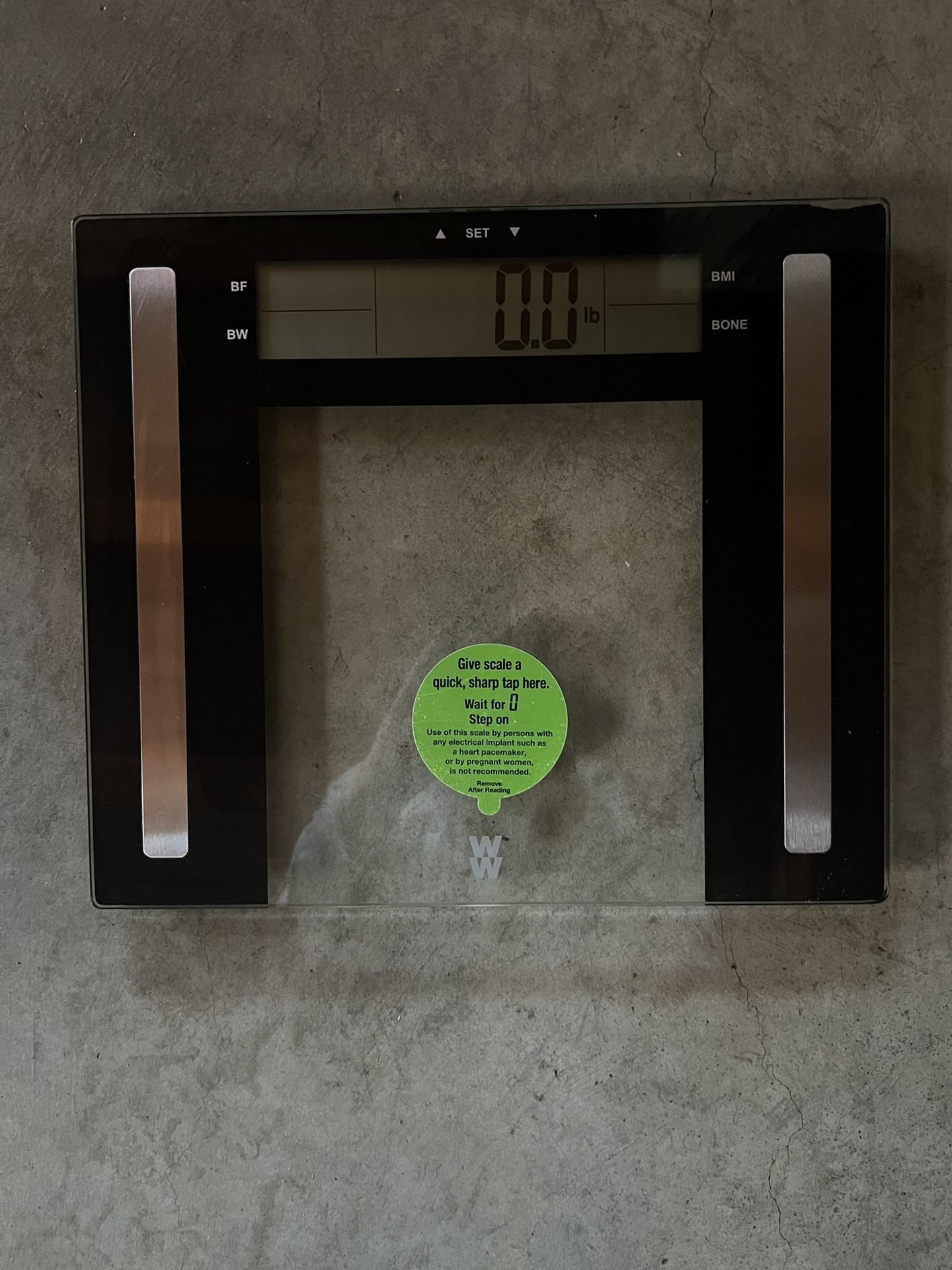 Weight Watchers Digital Body Scale