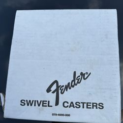 Fender Pop-in Amplifier Casters 4-pack