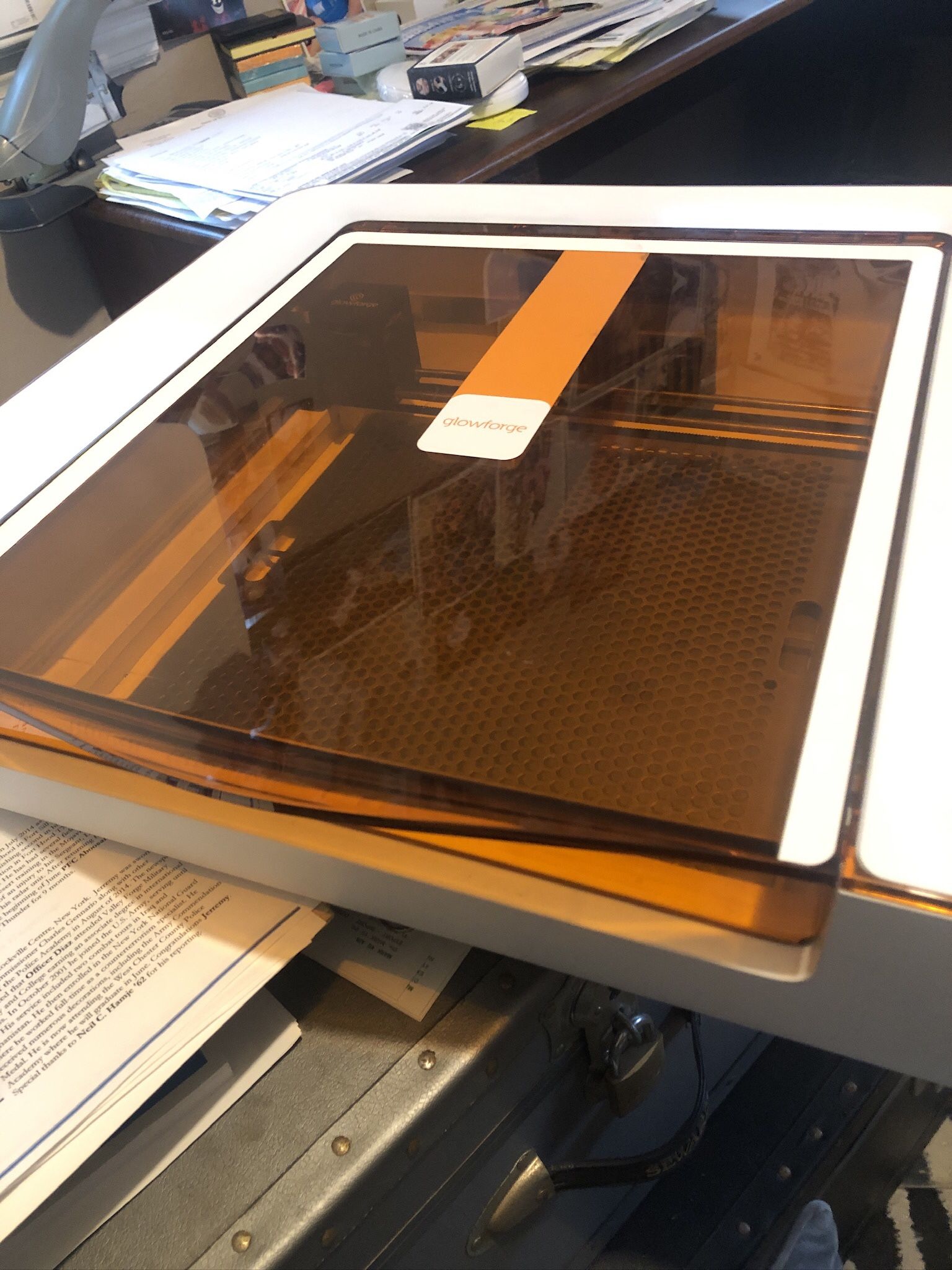 Glowforge Aura Lazer Printer