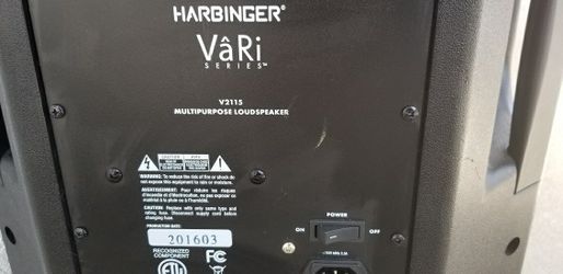 Harbinger 15 cheap inch v2115