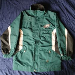 Boys Reebok Philadelphia Eagles Jacket Boys Sz 10/12