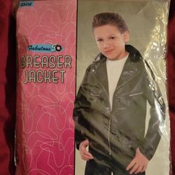 Halloween Costume Girls Kids Boys Youth 50's Greaser Jacket Size One Size Fits Most