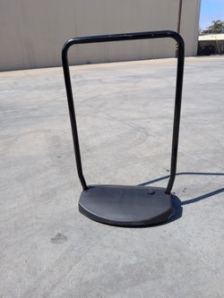 Outdoor Sidewalk Sign Frame – Swinging A-Frame Base