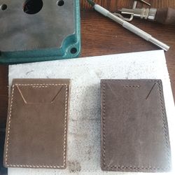 Handmade Leather Card Wallet