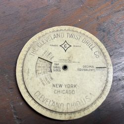 Drill Speed Gauge Old