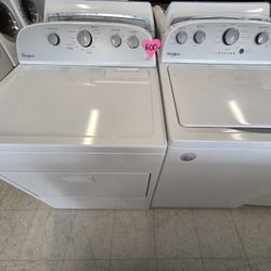 Top Load Washer And Electric Dryer Set's Price Starting 600 And Up