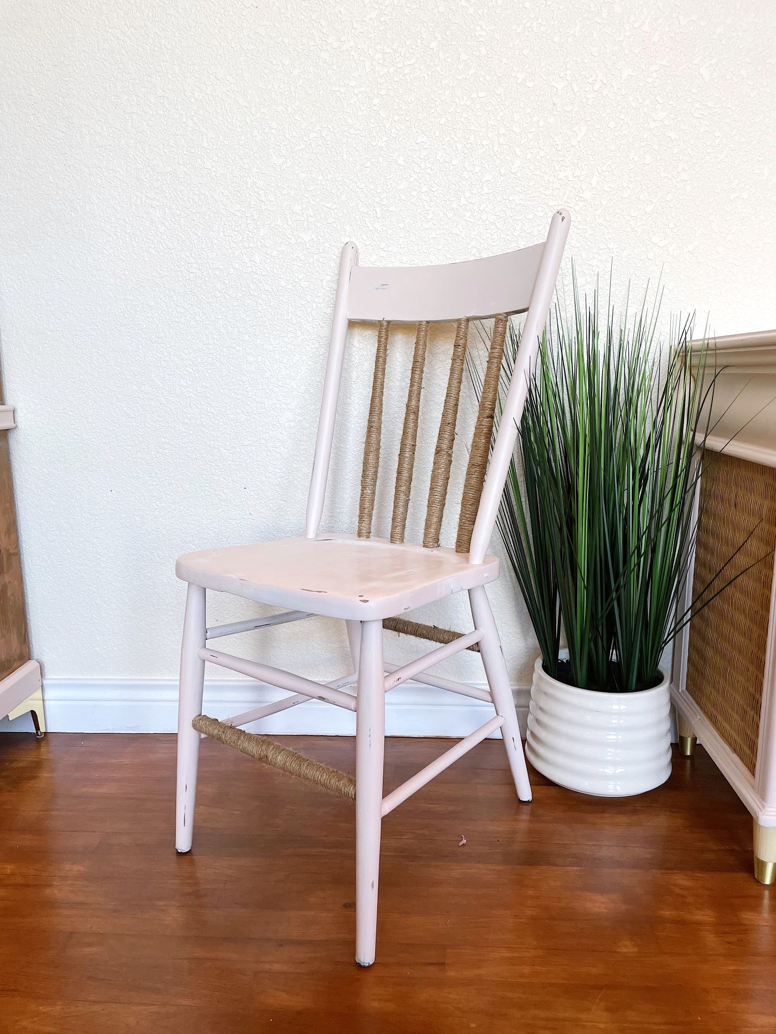 Rustic Rose Chair