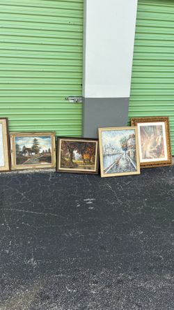 Many Paintings For Sale . Más De 90 Pinturas A La Venta