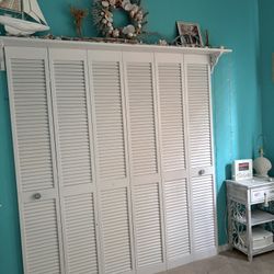 FREE headboard w/ shelf (also selling match fan)