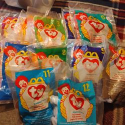 McDonald's TY Toys 
