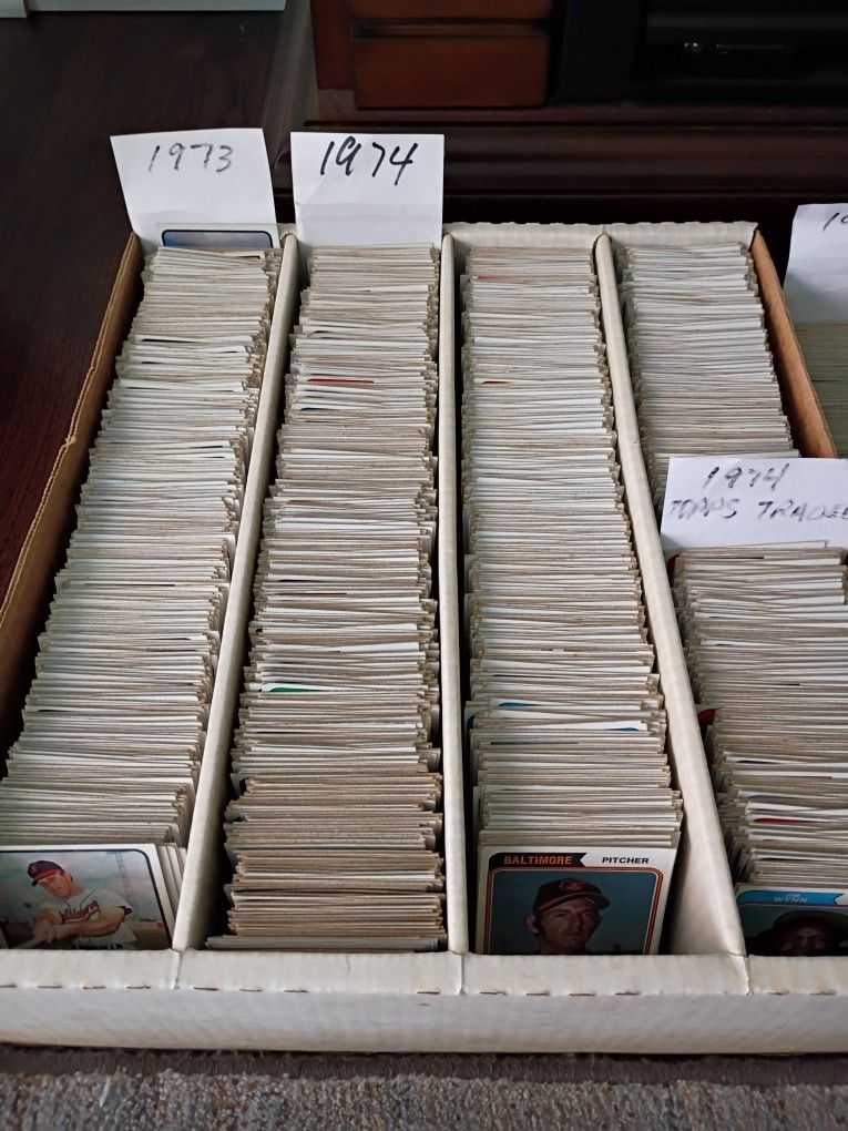 Vintage Baseball Cards from the 1970's