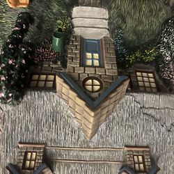 Thomas Kinkade Seaside village 