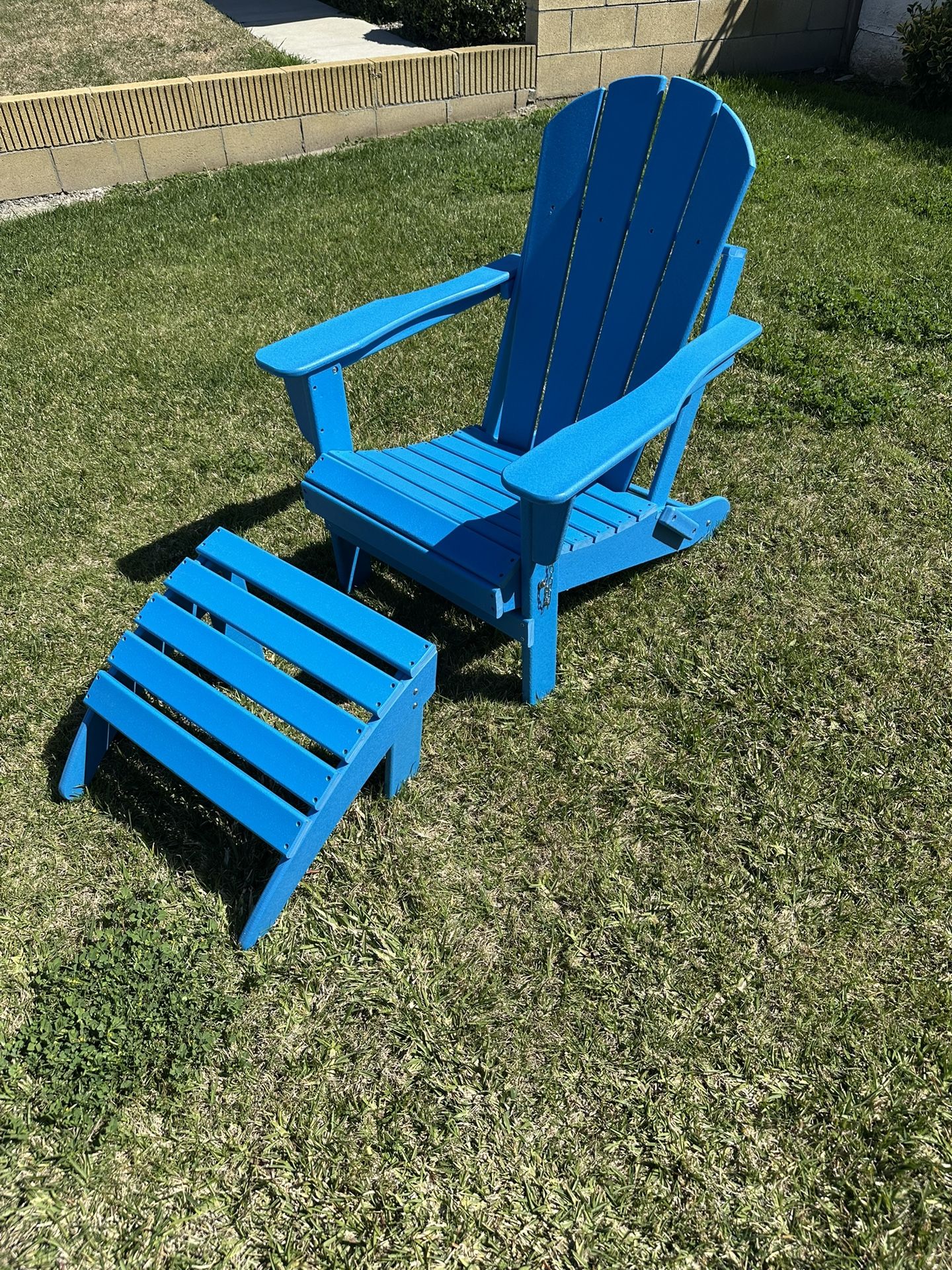 Laguna Fade Resistant Patio Adirondack Chairs