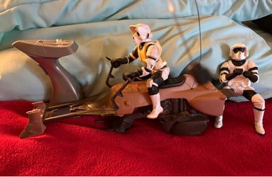 1997 STAR WARS Power of the Force RC Imperial Speeder Bike