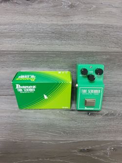 Ibanez tube screamer ts808 overdrive pro guitar pedal with Box and manual