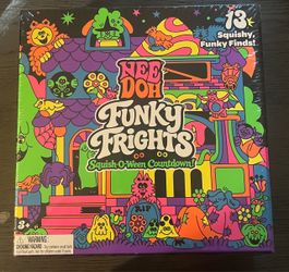 NeeDoh Funky Frights Squish-O-Ween Countdown Halloween Advent Calendar – 13 Toys