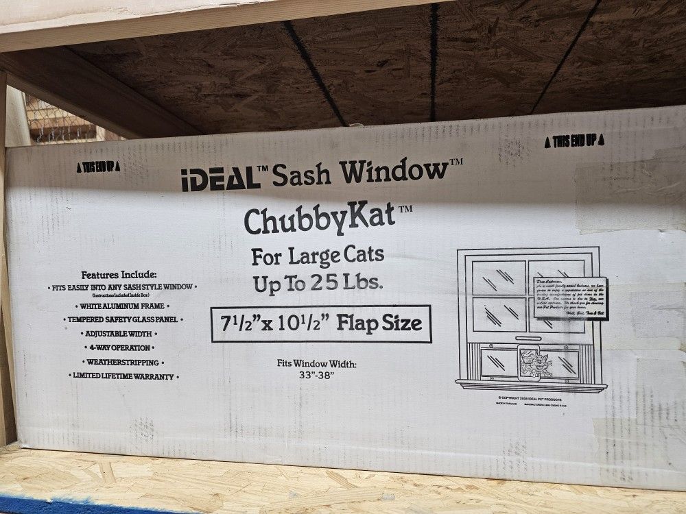 Chubbykat Window Cat Door