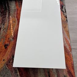 Modern White TV Stand with Storage Drawers