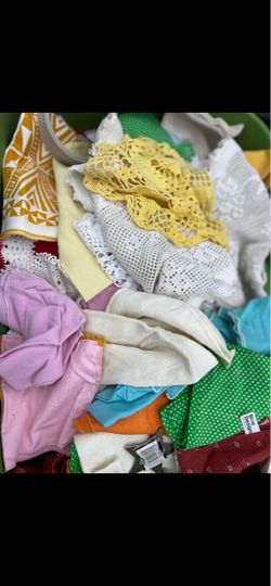 Vintage Linens and Fabric Pieces - price for each