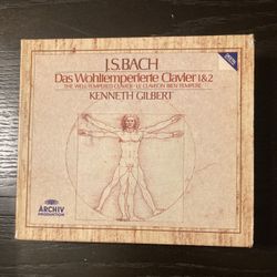 J.S. Bach CD - Das Wohltemperierte Clavier (The Well-Tempered Clavier