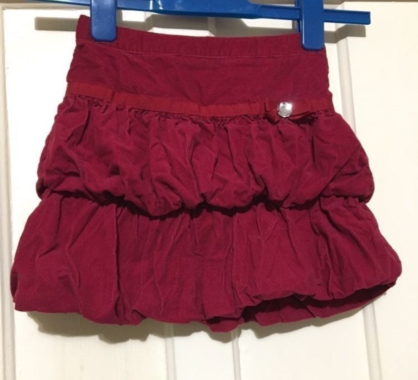 Gymboree velvet girl skirt /7