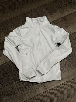 Three Lululemon zip up jackets 10 to 12 year olds